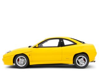 Fiat Coupé 2.0 20v Turbo Plus 1999 Giallo Ginestra Laudoracing 1:18 Resinemodell (Türen, Motorhaube... nicht zu öffnen!)